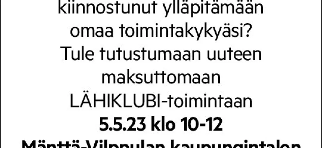Lähiklubi