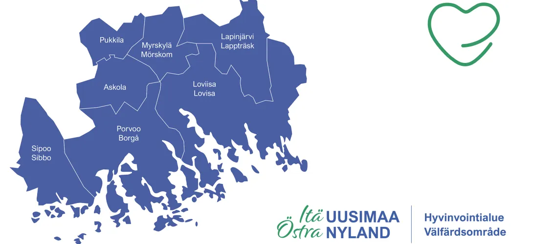 Itä-Uusimaa: Vanhemman mielenterveyden tuen palvelupolku