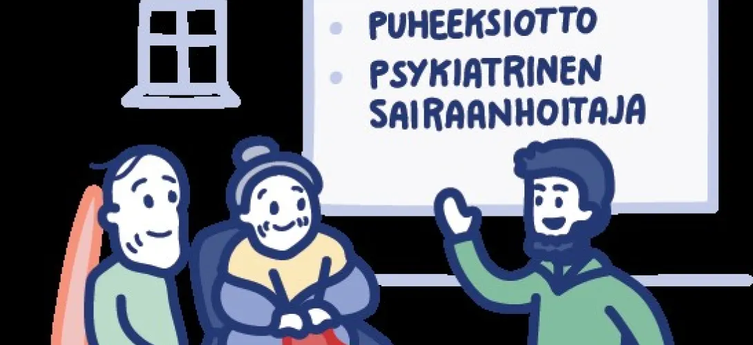 Ikääntyneen mielenterveys- ja päihdeasiakkaan palvelujen kehittäminen Pohjois-Pohjanmaan hyvinvointialueella 