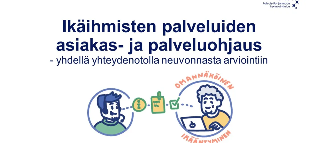 Ikäihmisten asiakas- ja palveluohjauksen toimintamalli Pohjois-Pohjanmaan hyvinvointialueella