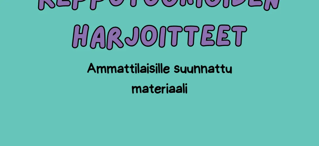 Harjoitevihkonen — Repputiimin  kokoama materiaalipaketti ammattilaisille