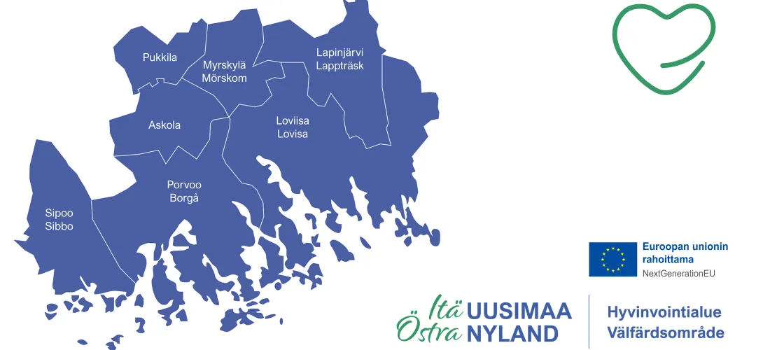 Sosiaalihuollon kirjaamisen kehittämistä edistävä verkosto, Itä-Uudenmaan hyvinvointialue (RRP, P4, I3)