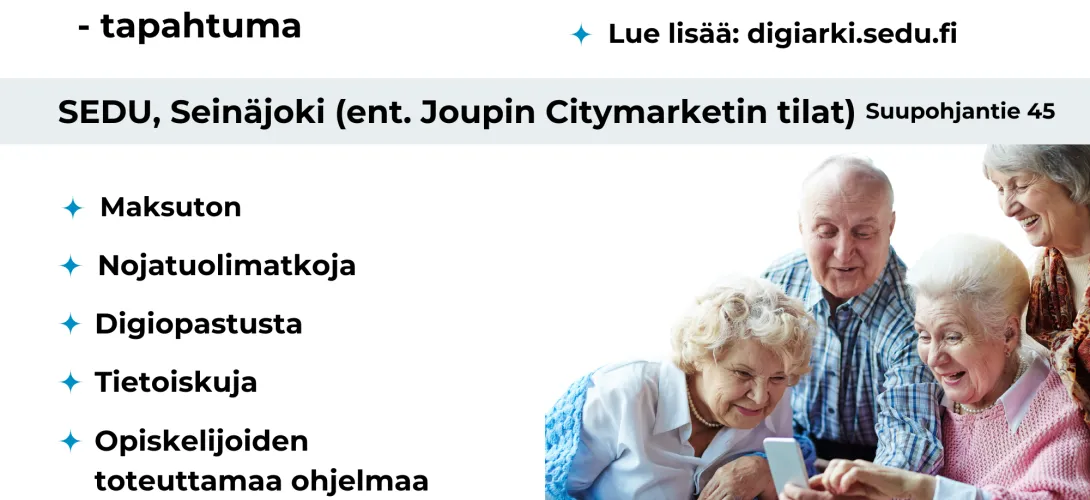 Digiarki-tapahtumat, Etelä-Pohjanmaan HVA (RRP, P4, I4)