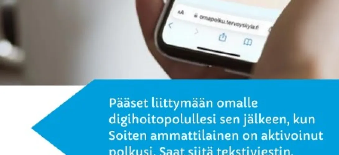 Terveyskylän digihoito- ja palvelupolkujen käyttöönoton toimintamalli Keski-Pohjanmaan hyvinvointialueella (RRP PIL 4, INV 1).