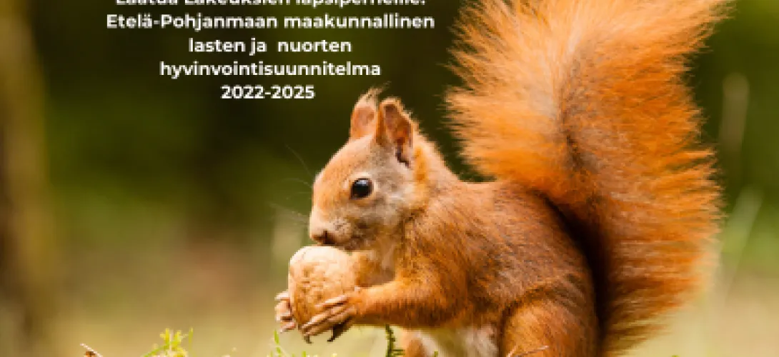 Laatua Lakeuksien lapsille ja nuorille! Etelä-Pohjanmaan maakunnallinen lasten ja nuorten hyvinvointisuuunnitelma 2022-2025