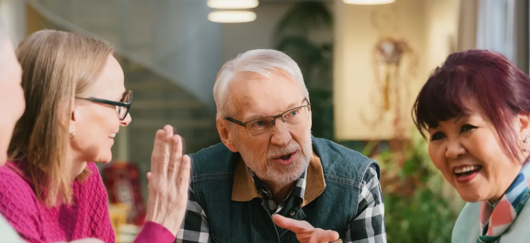Mielenterveyttä tukevat senioripalvelut: vertaistukiryhmät (RRP, P4, I1)