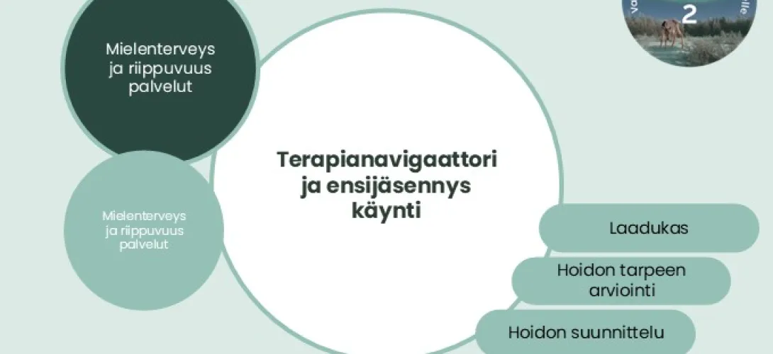 Terapianavigaattori ja ensijäsennyskäynti, Lapin HVA (RRP, P4, I1)