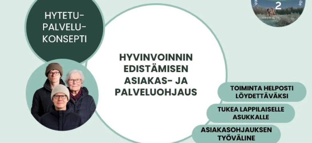 Hyvinvoinnin, terveyden ja turvallisuuden edistämisen monialainen asiakas- ja palveluohjaus Lapin HVA (RRP, P4, I2)