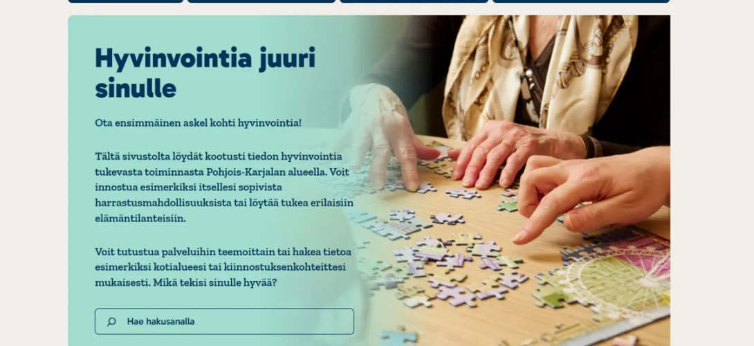 Monialainen hyvinvoinnin ja terveyden edistämisen palvelukonsepti, Pohjois-Karjalan hyvinvointialue (RRP, P4, I2)