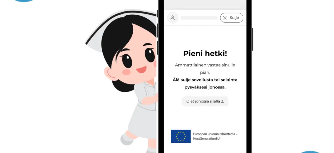 Terveyspalveluiden chat, Etelä-Pohjanmaan hyvinvointialue (RRP, P4, I1)