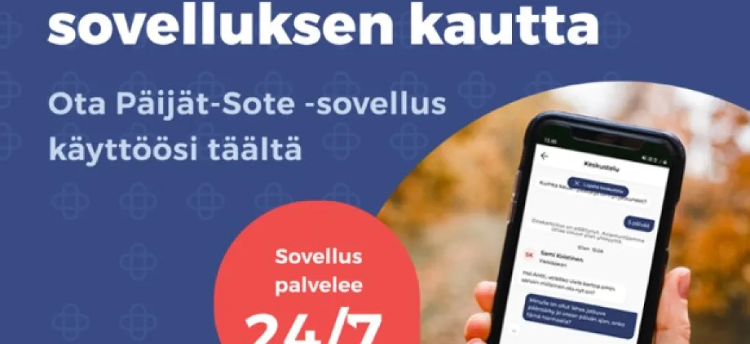 Kiireetön yhteydenotto Päijät-Sote-sovelluksessa (RRP4, P4 I4)