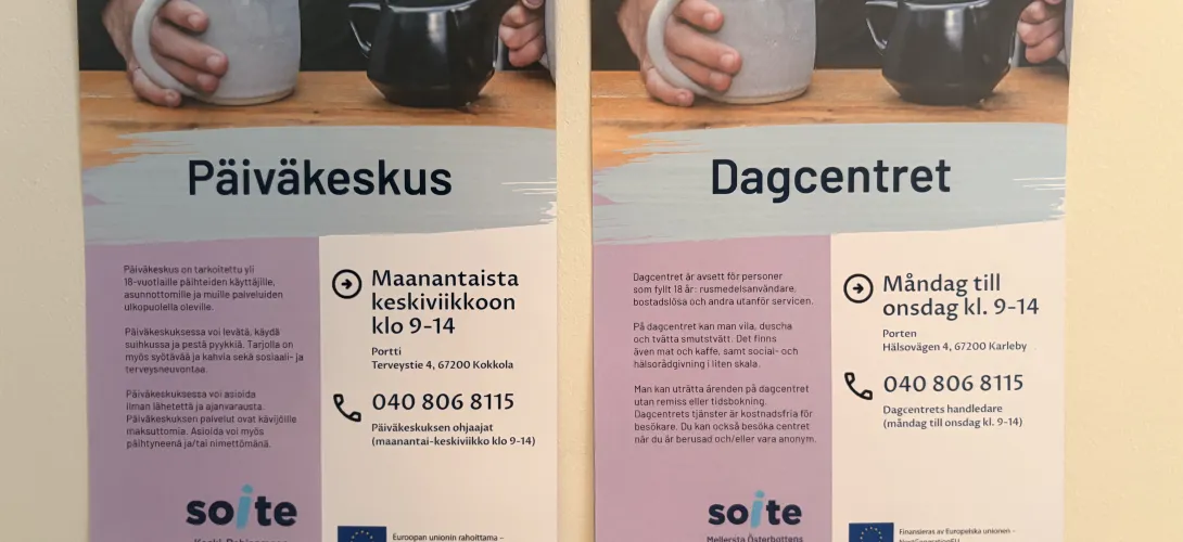 Päiväkeskustoiminta, Keski-Pohjanmaan hyvinvointialue, (RRP, P4, I1)