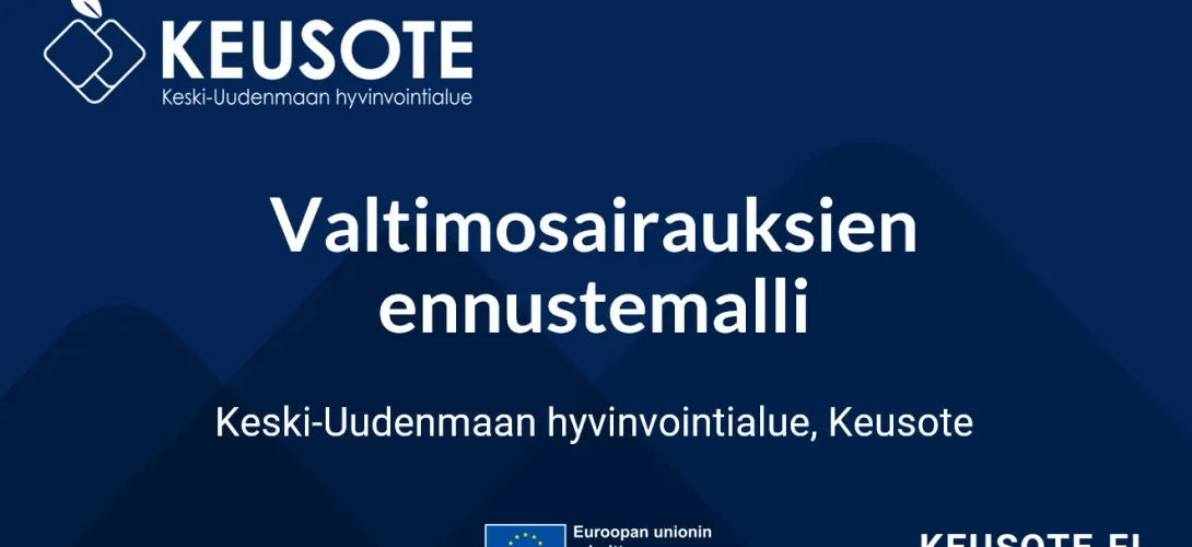 Valtimosairauksien ennustemalli (RRP, P4, I1)