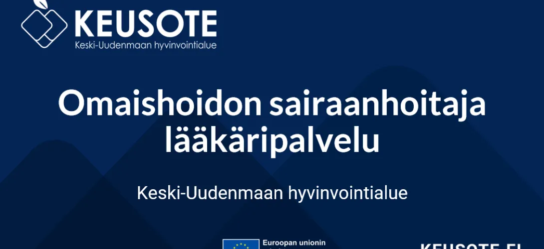 Omaishoidon sairaanhoitaja lääkäripalvelu, Keski-Uudenmaan HVA (RRP, P4, I1)