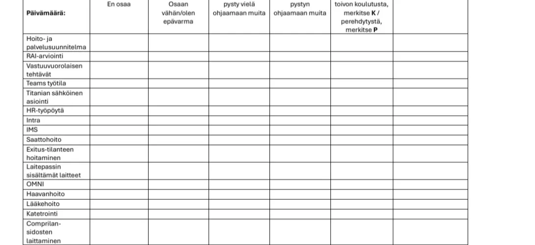 Osaamiskartoitus