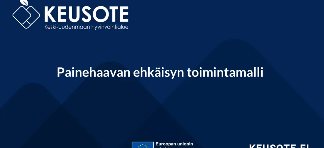 Painehaavan ehkäisyn toimintamalli, Keski-Uudenmaan hyvinvointialue (RRP, P4, I3)