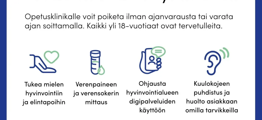 Opetusklinikka NoVa, Pohjanmaan hyvinvointialue (RRP, P4, I1 ja I2)