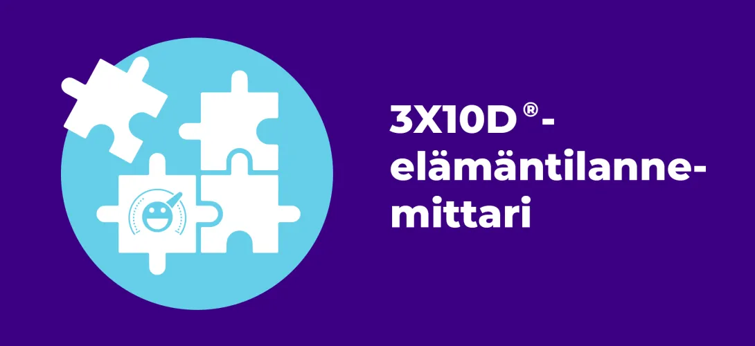 3X10D-elämäntilannemittarit