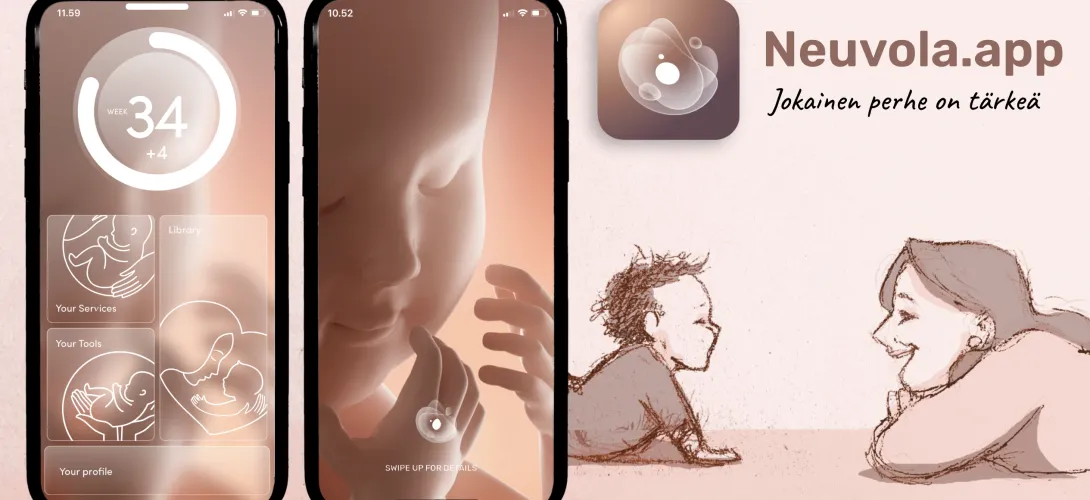 Neuvola.app - äitiystietoa automaattisesti monikielisesti