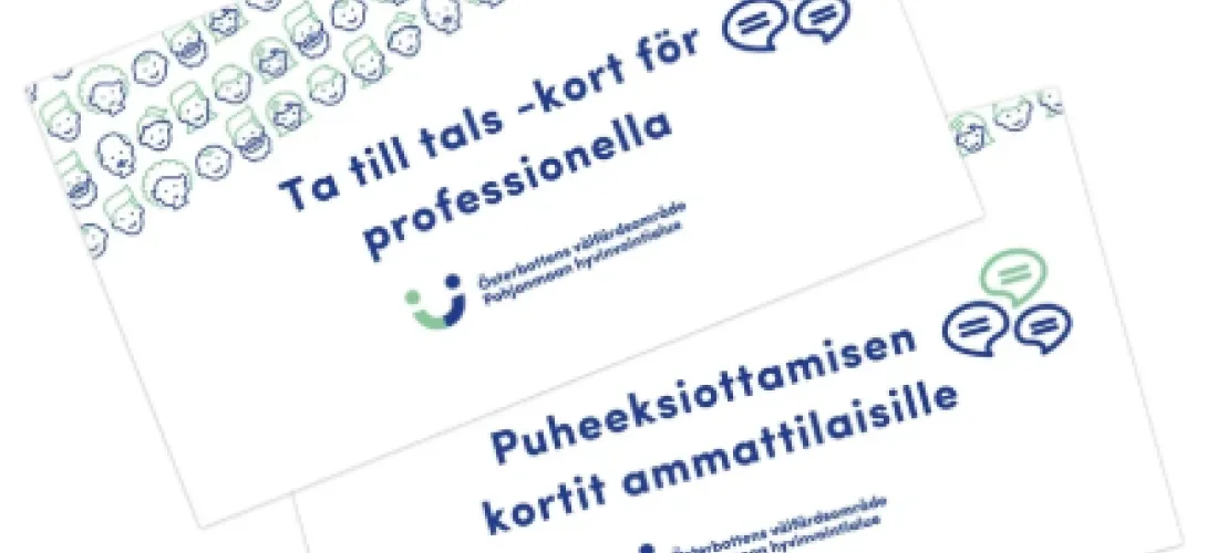 Neljän tuulen puheeksi ottamisen kortit Pohjanmaalle