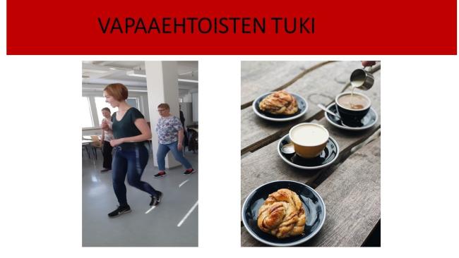 Paikallisten muistiyhdistysten vapaaehtoisten tuki