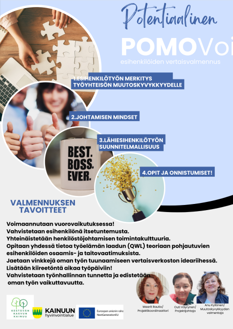 Voimavarakeskeinen esihenkilöiden vertaisvalmennus