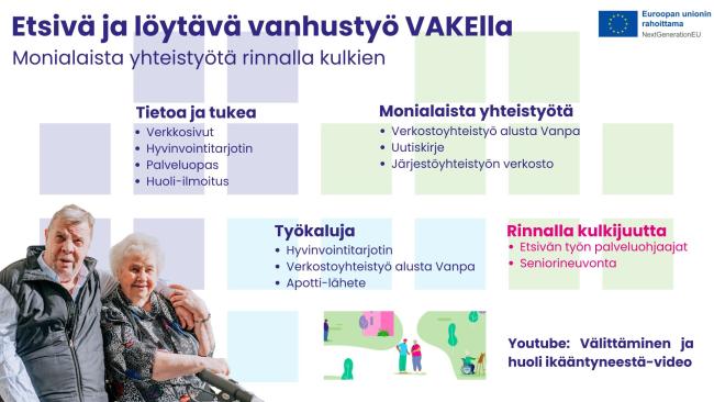 Etsivä ja löytävä vanhustyö Vakella