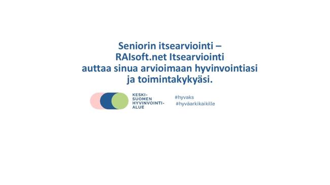 Seniorin itsearviointi
