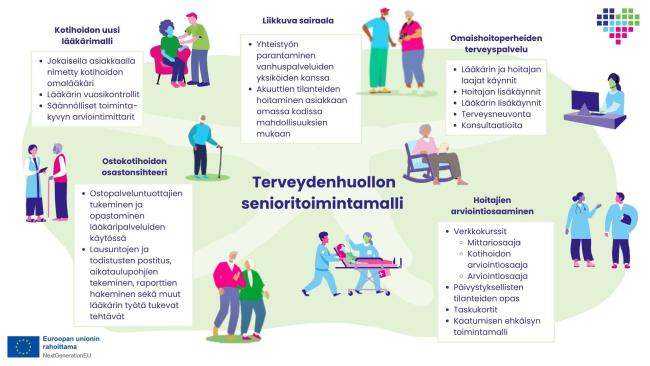 Terveydenhuollon senioritoimintamallin kuvaus