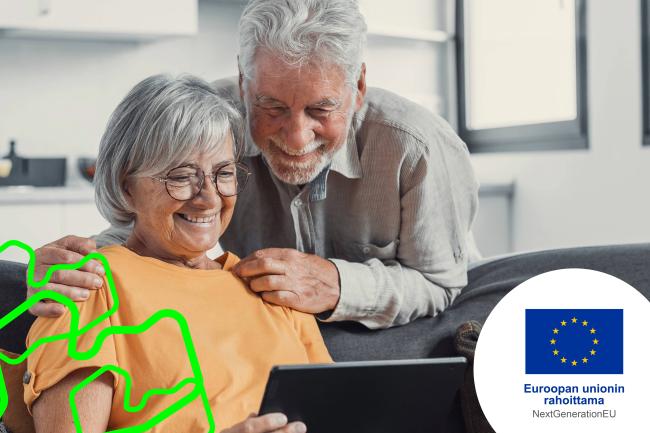 Etäpäivätoimintaa etälaitteen avulla