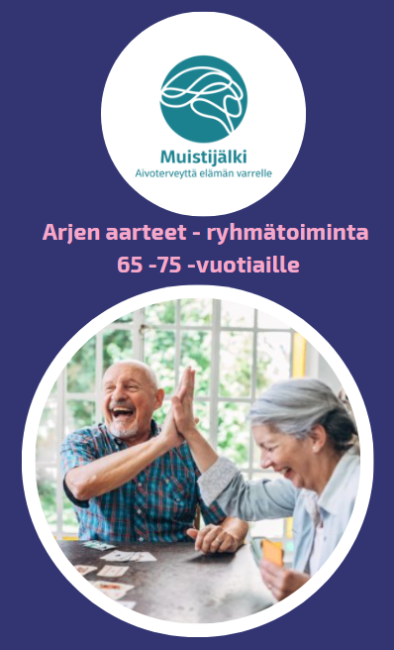 Muistijälki hankkeen Arjen aarteet ryhmätoiminta