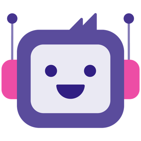 Kuvassa piirretty robottimainen hahmo