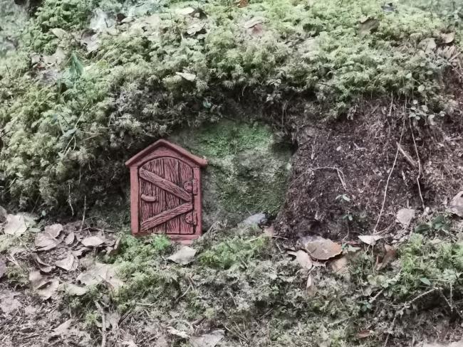 Toimintamalliin liittyvä kansikuva. Kuvassa on ovi, joka sijaitsee luonnossa sammaleen seassa.