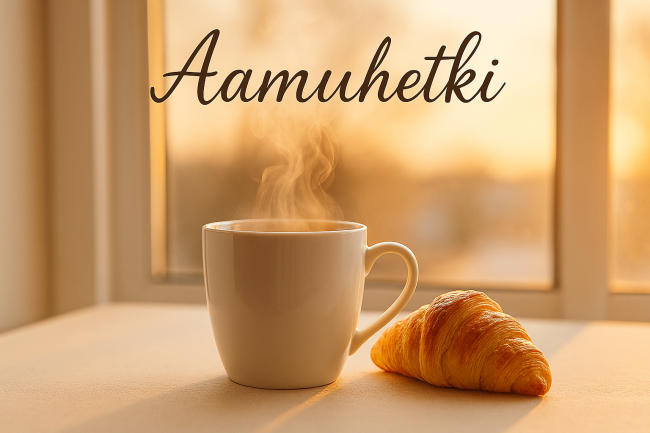 Aamuhetket välittömästi työn alkaessa