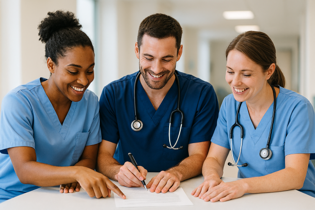 Työvierailut oman yksikön tai organisaation sisällä