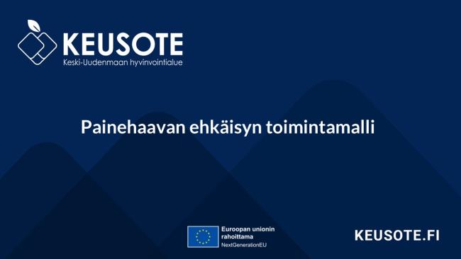 Painehaavan ehkäisyn toimintamalli