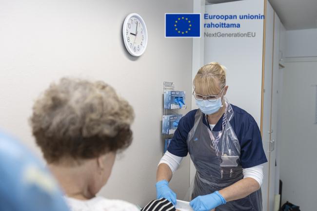 Kroonisten haavapotilaiden hoidon sujuvuuden ja jatkuvuuden kehittäminen Etelä-Karjalassa