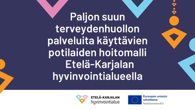 Paljon suun terveydenhuollon palveluja käyttävien hoitomalli Etelä-Karjalan hyvinvointialueella