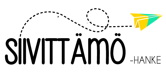 Siivittämö-hankkeen logo jossa teksti siivittämö ja lennokki.