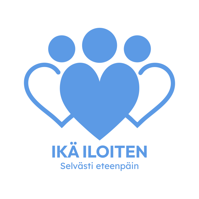 Ikä iloiten-hankkeen logo