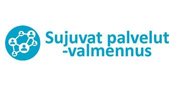 Sujuvat palvelut- valmennuksen logo